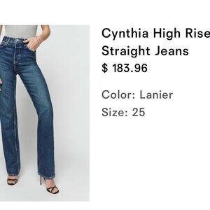High Rise Cynthia Jean Size 25